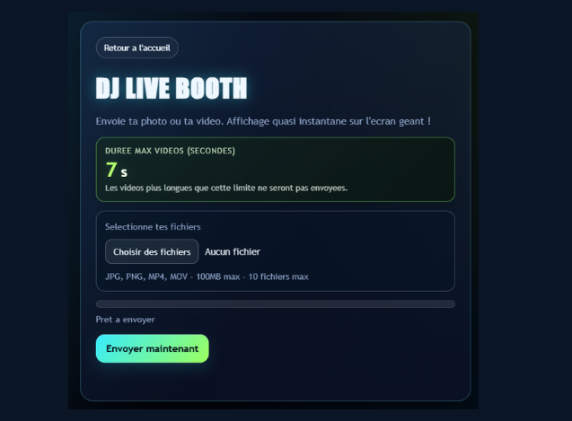 Capture d'ecran DJ LIVE BOOTH 2