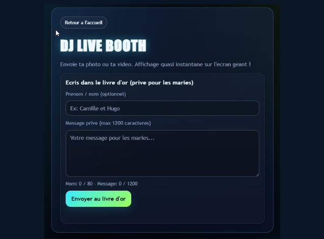 Capture d'ecran DJ LIVE BOOTH 5