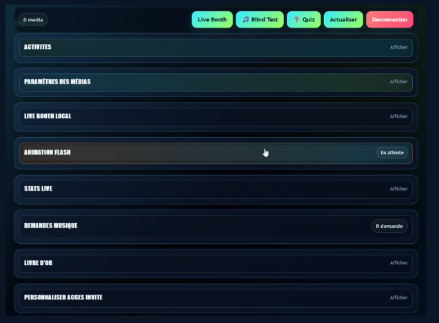 Capture d'ecran DJ LIVE BOOTH 8